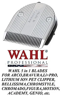 Wahl FINE 5in1 Blade For BELLISSIMAChromStyleMotionPRO PETGENIOArco Clipper • $41.99