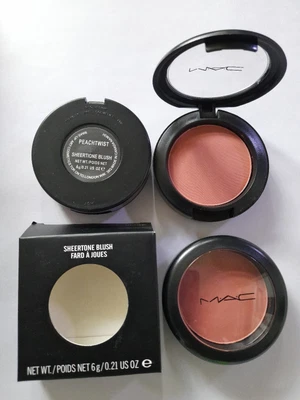 £12.99 • Buy MAC SHEERTONE BLUSH IN SHADE PEACHTWIST 6G Brand New/Box