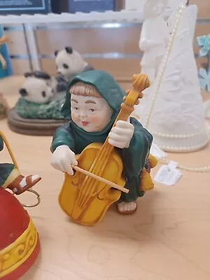 Department 56 Merry Makers Monk With Cello Retired Monk Friar Dept 56 Figurine • $14.99