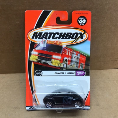 $5.99 • Buy Vintage NIB 2000 Matchbox Concept 1 Beetle Wheeled Envy #60 1:64 Diecast