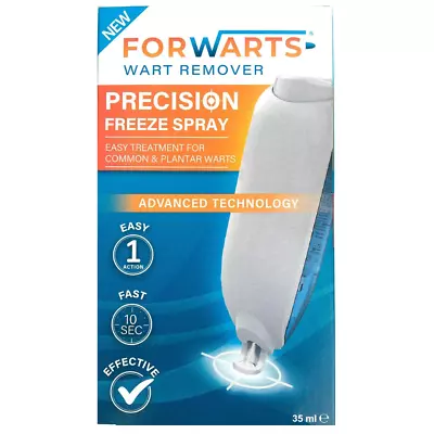 Forwarts Wart Remover Precision Freeze Spray Easy Fast & Effective (Single) • £12.89