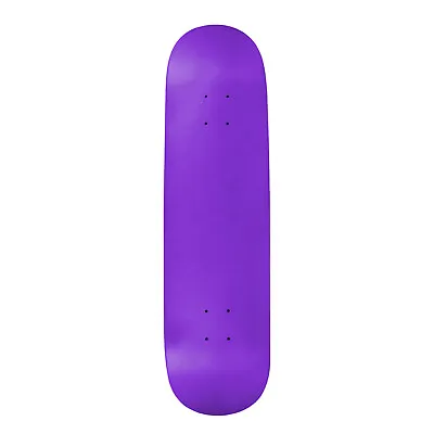 Moose Blank Skateboard Deck Neon Purple 8.0  • $27.95
