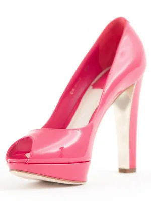New  Miss Dior II Pink Patent Leather Shoes  39 US 9 • $331.50