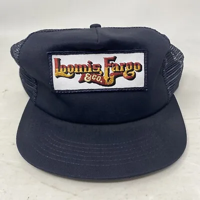 Vintage Loomis Fargo & Co. SnapBack Trucker Hat Cap Legend USA • $13.99
