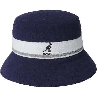 Kangol Bermuda Stripe Textured Bucket Hat • $95.20