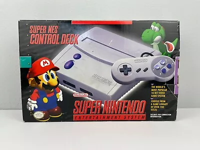 Super Nintendo System Jr. - Complete In Box • $324.99