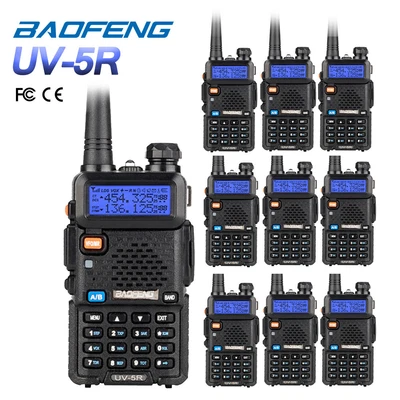 $87.71 • Buy BF UV-5R Walkie Talkie 5W VHF UHF Dual Band Handheld Two Way Radio AU