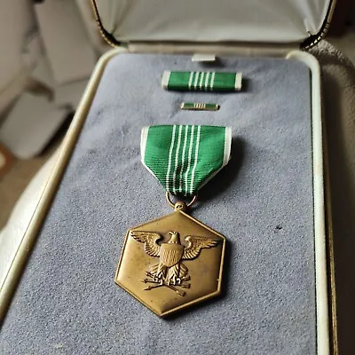 US Military Merit Three Piece Medal With Case • $12.90