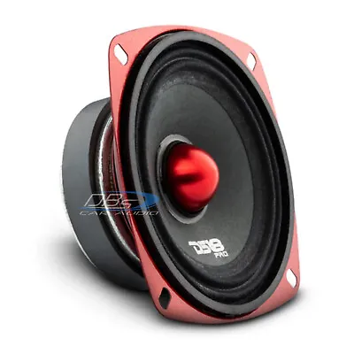 DS18 PRO-X4.4BMSL 4  Midrange Car Speaker 200W 4-ohm Pro Audio Shallow Mount Mid • $32.95