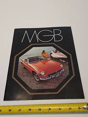 MG 1972 MGB Marked 10/72 Sales Brochure Original British Leyland Motors Inc NJ • $27.61