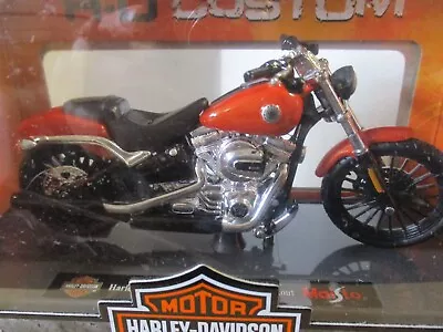 2016 Harley Davidson 1690 Softail Breakout Fxsb Motorcycle 1/18 Box • $13.88