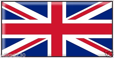 £1.80 • Buy 2 Union Jack GB Flag Decal Window Sticker Static Cling Car Bus Caravan Campervan