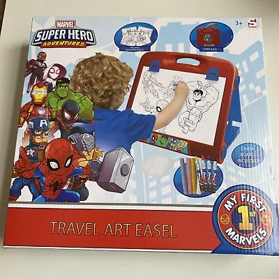 Marvel Super Heroes Avengers My First Travel Art Easel New Boxed Age 3+ • £18.75