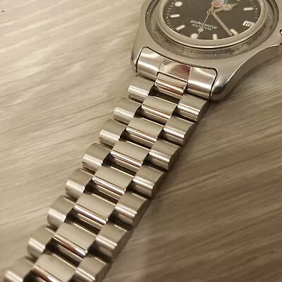 20mm Stainless Steel Watch Bracelet For Tag Heuer 2000 Professional M200 • £21.50