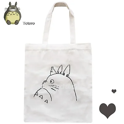 My Neighbour TOTORO Studio Ghibli Cute Eco Shoulder Tote Bag Handbag New UK (A) • £12