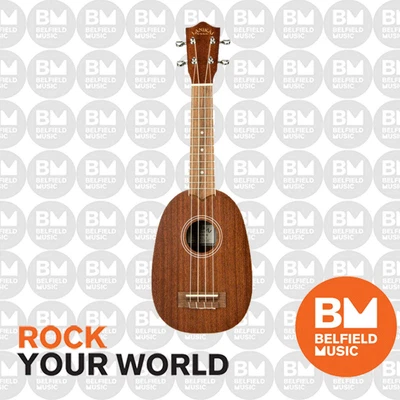 $179 • Buy Lanikai Mahogany Series Pineapple Ukulele Natural Satin Uke W/ Gig Bag Brand New