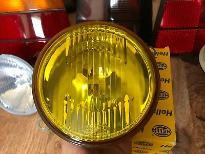 BMW E32 E34 Head Light BMW E32 E34 Head Lamp Hella Yellow 0434572R8 Right 💙💛 • $175