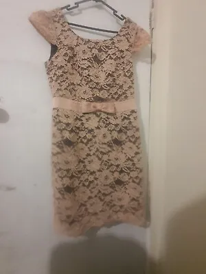$25 • Buy Review Lace Dress Size 12