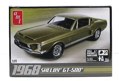 AMT 634 1968 Shelby GT500 Mustang KIT 1/25 MODEL CAR SEALED • $40.95