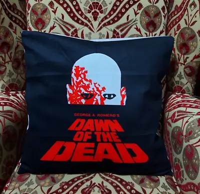 Dawn Of The Dead - George A Romero - Horror Cushion Cover  45 X 45cm Ideal Gift • £8.49