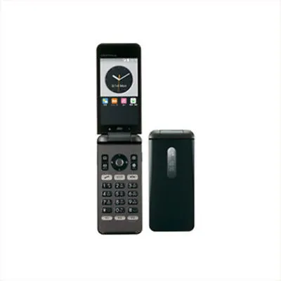 Kyocera Kyf31 Gratina 4g Wifi Keitai Android Flip Phone Black Unlocked • $299.67