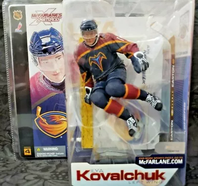 2002-03 McFarlane Hockey Series 4 #120 Ilya Kovalchuk Blue FP Action Figure • $100