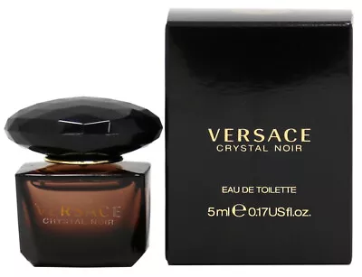 Versace Crystal Noir Eau De Toilette EDT For Women 5ml Mini Splash Bottle - NEW • $13.98