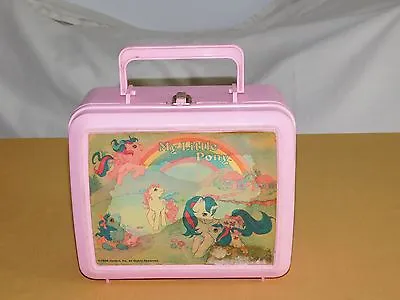 Vintage 1986 Plastic Lunch Box Hasbro My Little Pony • $27.99