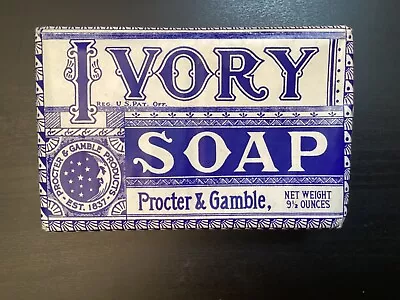 Ivory Soap Bar Cake Large Size Cake Prop USA Commemorative Wrap Procter & Gamble • £15.38