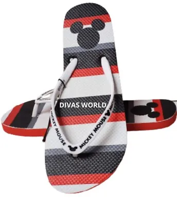 £10.83 • Buy Disney Mickey Mouse Women's Flip Flop Flat Sandal Summer Beach Slipper UK 3-8