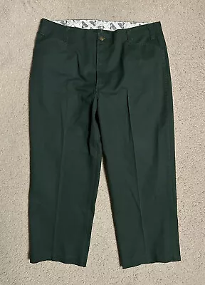 Vintage 90s BEN DAVIS Work Wear Pants Men's 42W X 28L Green Retro • $45