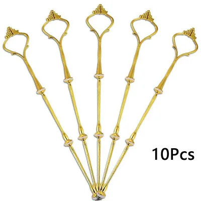 £18.99 • Buy 10 Set Cake Stand Fittings Kits Tiered Hardware For 2/3 Tier Cake Stand Holder