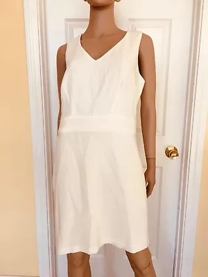 C. LUCE White Dress Size L • $19.99