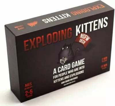 $31.45 • Buy Exploding Kittens NSFW Edition Card Game