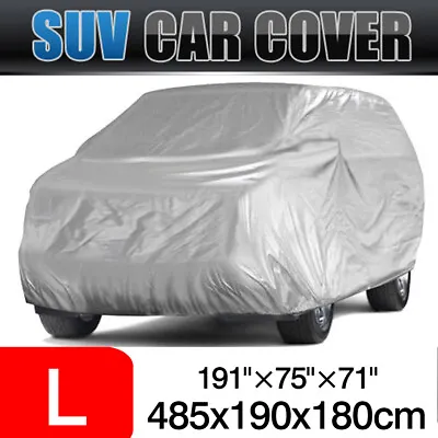 Full Car SUV Cover Outdoor Dust Waterproof UV Protection For Jeep Grand Cherokee • $28.99