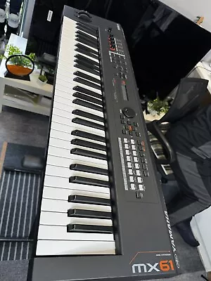 Yamaha MX61 Synthesiser Keyboard Piano - 61 Keys-Great Condition With Stand • £475