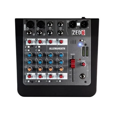 £254.11 • Buy ALLEN & HEATH ZED-6 6ch Analog Mixer (mic Input 2ch)