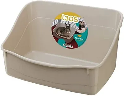 £10.70 • Buy Ferplast Rabbit Litter Tray L 305 Toilet For Rodent Cages Rabbits And Small Anim