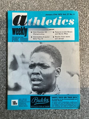 £6.99 • Buy ATHLETICS WEEKLY - 27 January 1973 - Amateur Status; Jipcho