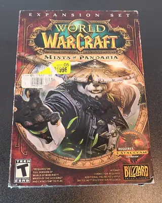 World Of Warcraft: Mists Of Pandaria W/ Key Pc Game Windows New/sealed • $15.50