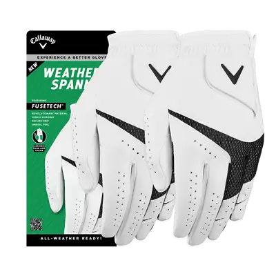 Callaway Golf 2023 Weather Spann Gloves (2-pack) • $20.97