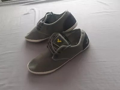 £13.99 • Buy Voi Jeans Viktor Mens Canvas Pumps Grey Size 9 Laced