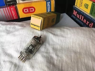 £200.73 • Buy Rare NOS 1962 Beckman Heerlen 6922 Preamp Tube ~ Dutch Rich Tone Grail E88CC CCa