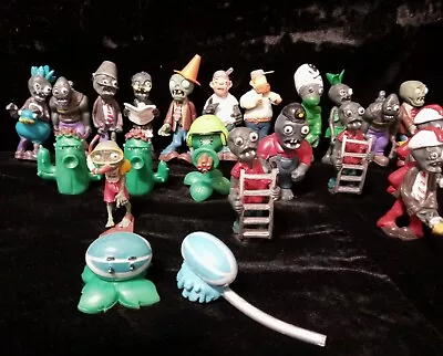 Plants Vs Zombies PVC Cake Toppers Figures 20pc + Lot • $58