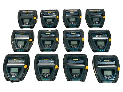 Lot Of 12 - Zebra QLn420 Mobile Barcode Thermal Printer No Battery - AS IS - • $289
