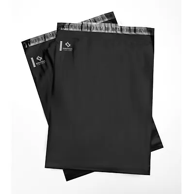 Black Poly Mailers Envelopes Shipping Bag Self Seal Plastic Poly Bags • $10.99