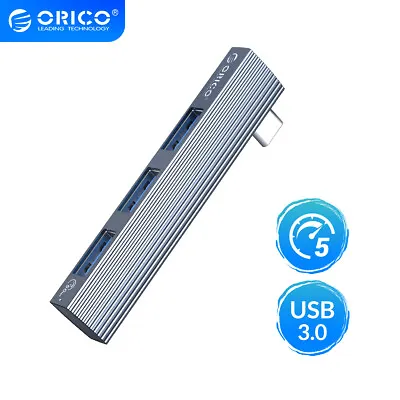 ORICO Aluminum Mini Type C HUB USB3.1x1 USB2.0x2 Splitter Adapter Fr Laptop Mac • $13.59