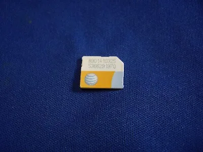 AT&T Micro SIM Card For ATT IPhone 4 GSM A1332 Activation Only *No Cell Service* • $3.99