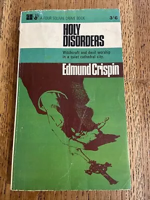 £3.99 • Buy Holy Disorders By Edmund Crispin 1965 UK Four Square PB 1st - Vintage