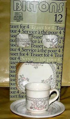 £24.85 • Buy Rare Vintage Biltons Pottery 12 Piece Teaset Brand New Boxed Cups Saucers Plates